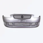 front bumper silver metallic rana