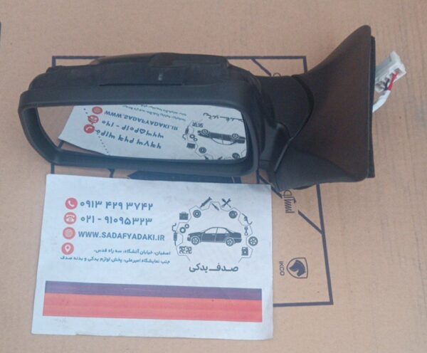 آینه برقی چپ تاشو دستی با گرمکن سمند ایساکو