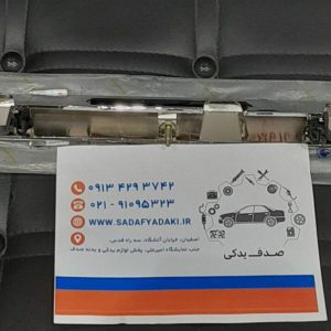 دستگیره درب صندوق عقب کرومی با جای دوربین دنا پلاس دنا ایساکو