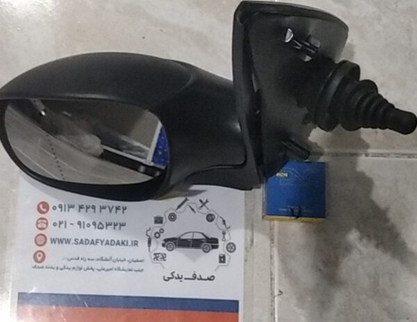 آینه دستی راست تاشو با قاب پژو 206 ایساکو