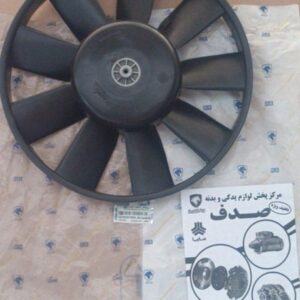 پروانه فن رادیاتور 9پره پیچی پژو 405 ایساکو