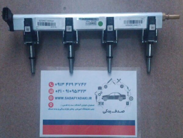 ریل سوخت و انژکتور گاز سمند زیمنس ایساکو