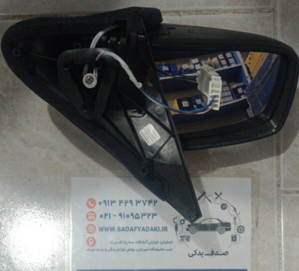 آینه پژو 405 راهنمادار برقی سمت راست با فلاپ IPNC