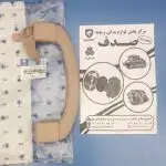 دستگیره تاشو سقف با قلاب عقب چپ بژ روشن دنا ایساکو