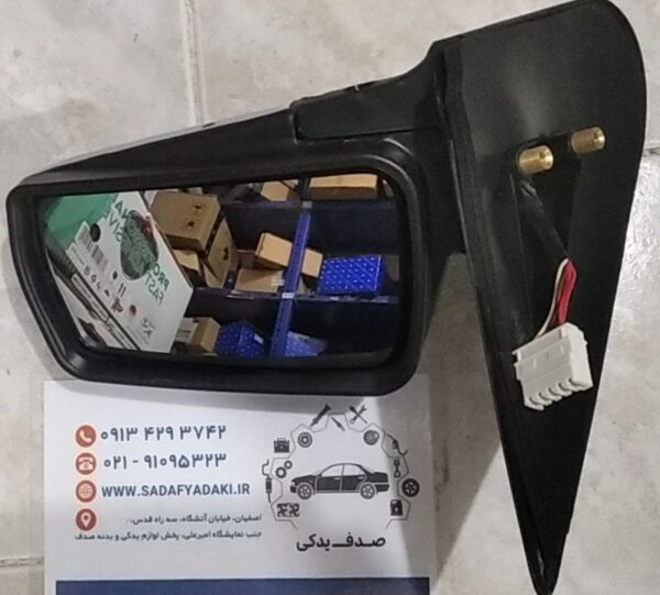 آینه برقی چپ تاشو دستی سمند ایساکو