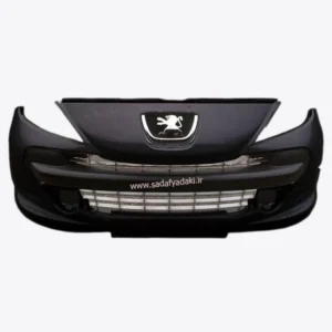 سپر جلو کامل 207 HB SD مشکی متالیک 9995 بدون ضربه گیر و چراغ مه شکن ایساکو 17 سپر جلو کامل 207 HB SD مشکی متالیک 9995 بدون ضربه گیر و چراغ مه شکن